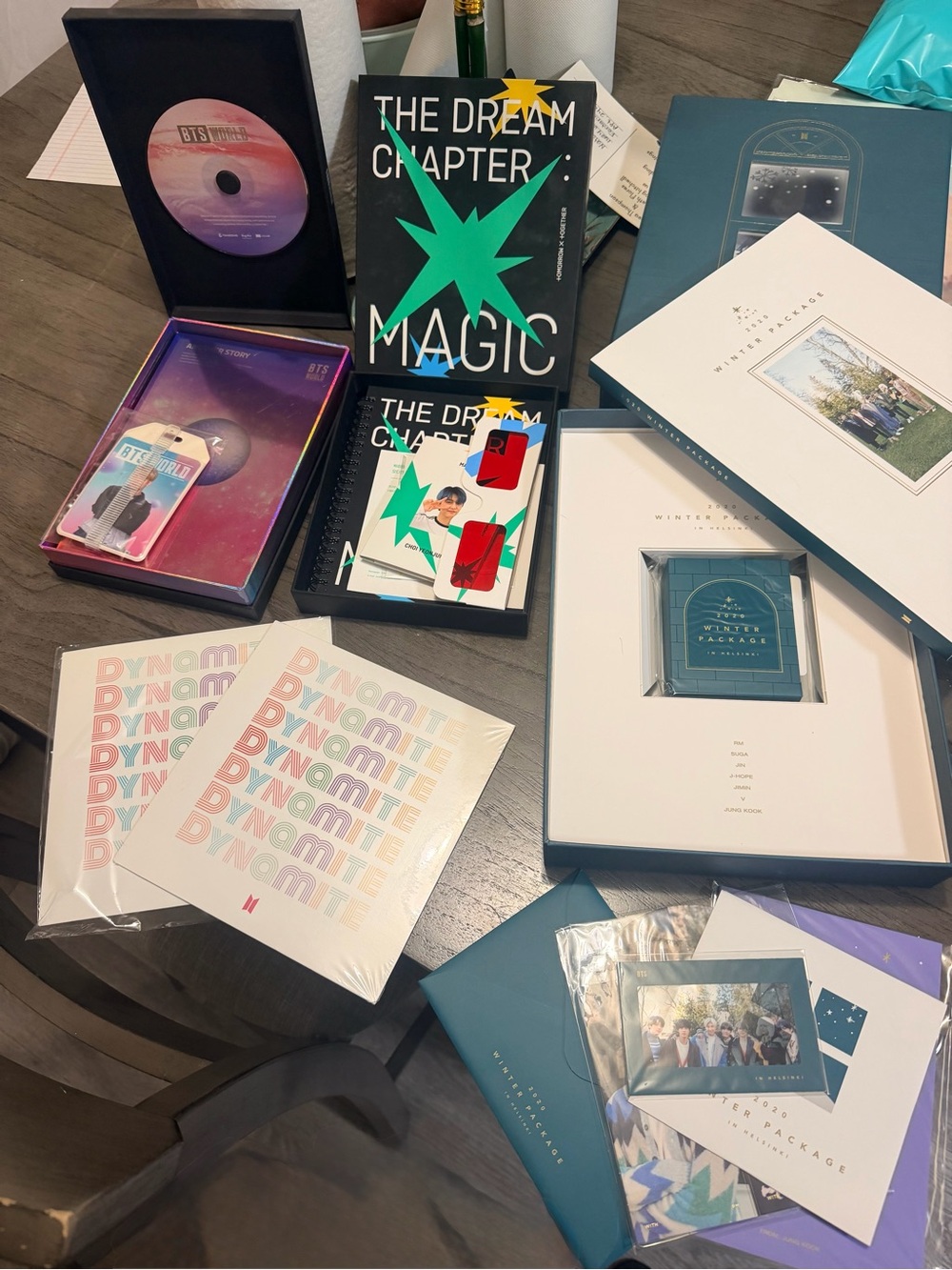 BTS K-Pop Collector Bundle – 2020 Winter Package, BTS World + TXT Dream Chapter